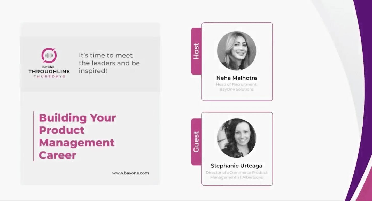 Building your product management career