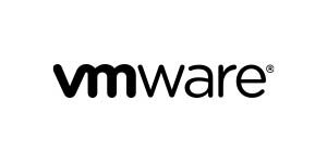 A black and white logo of vmware.