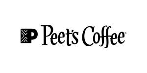 A peet 's coffee logo is shown.
