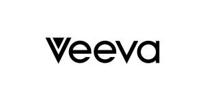 A black and white logo of the word veevo.