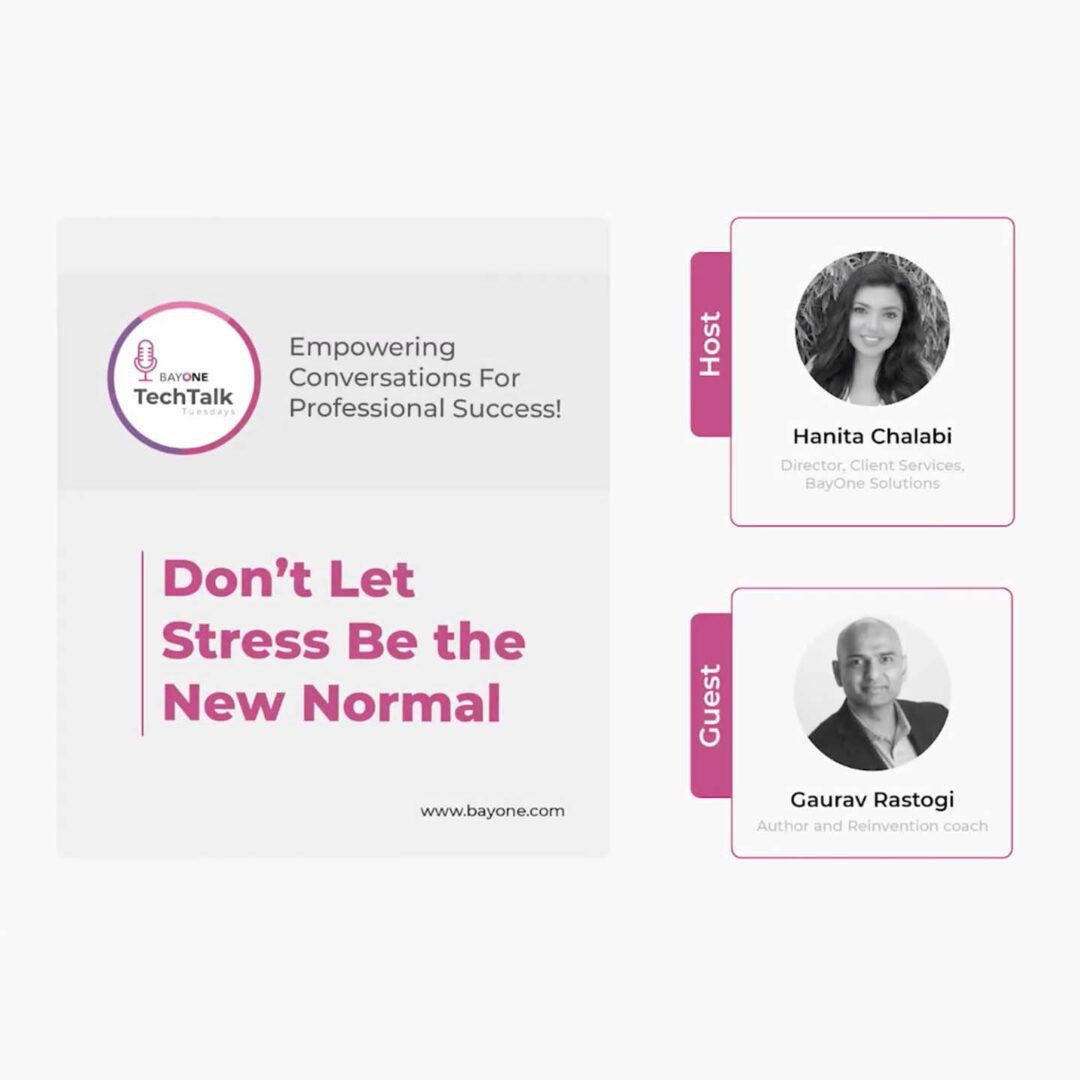 Don’t Let Stress Be the New Normal