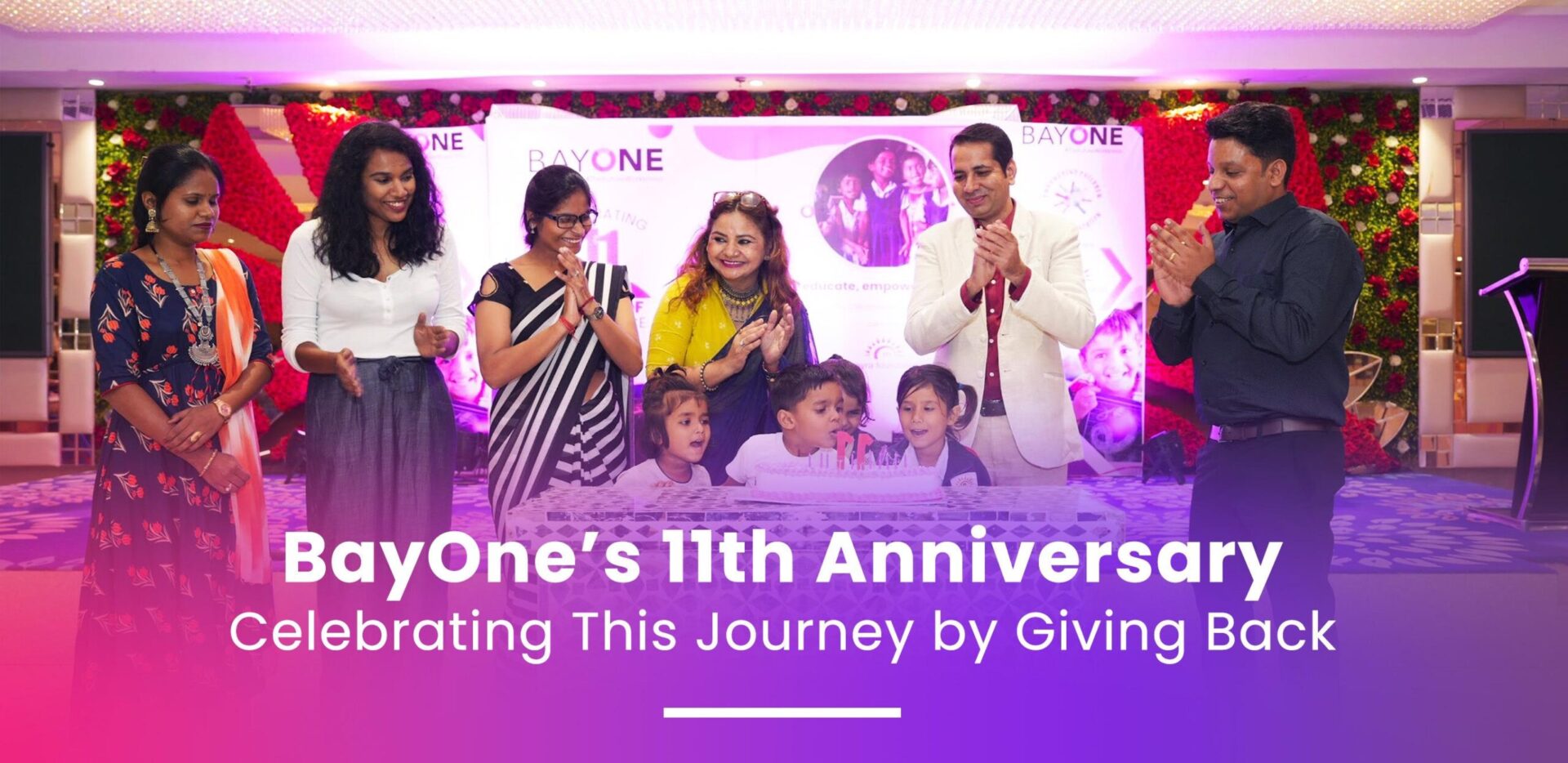 BayOne’s 11th Anniversary: Celebrating This Journey by Giving Back
